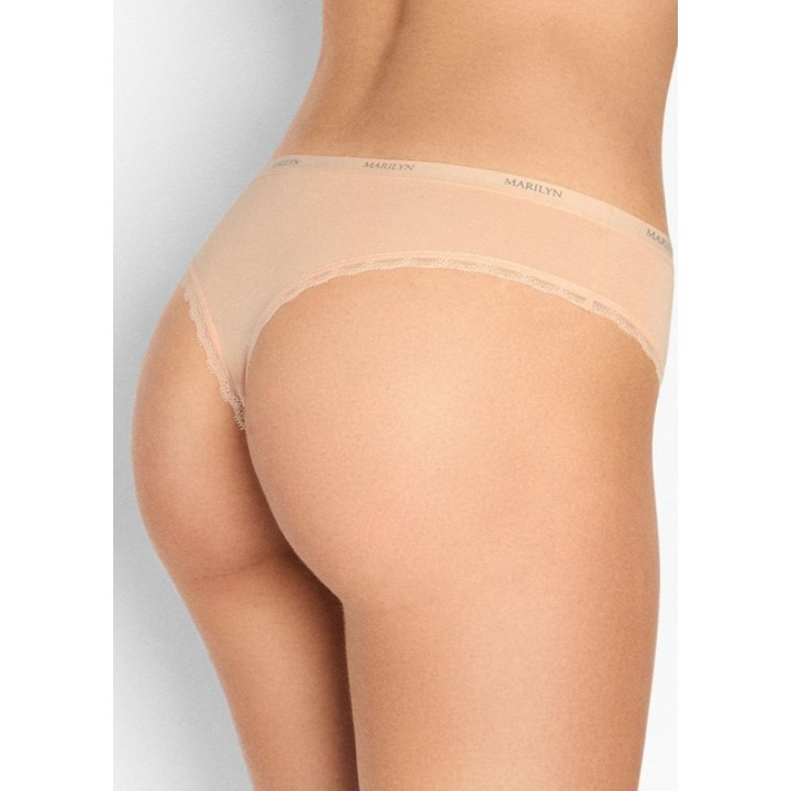 Трусики Marilyn Julia String бежеві /S