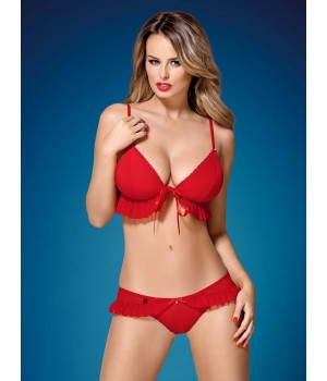 Набір OBSESSIVE 851-CST-3 для костюма S/M червоний