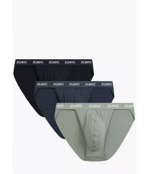 Трусы ATLANTIC BRIEFS 3MP-1576 WL26 GRA/ZIEJ/GRAC /XL