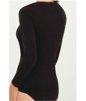 ЖІНОЧА ФУТБОЛКА GATTA L KEEP HOT ЧОРНА /L