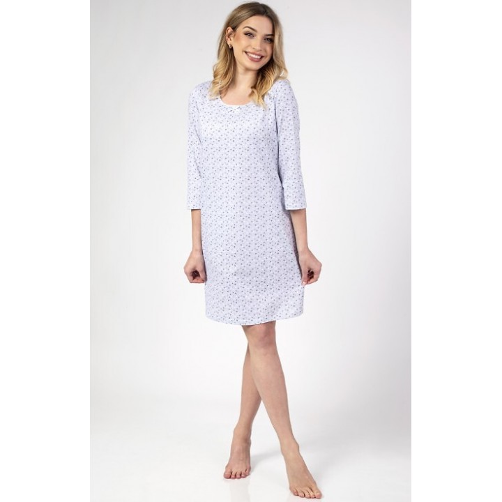 СОРОЧКА REGINA 143 СІРА /M