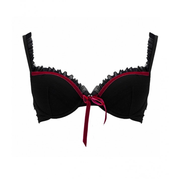 Бюстгальтер ATLANTIC MIST BR-046 ЧЕРНЫЙ/75A #PR
