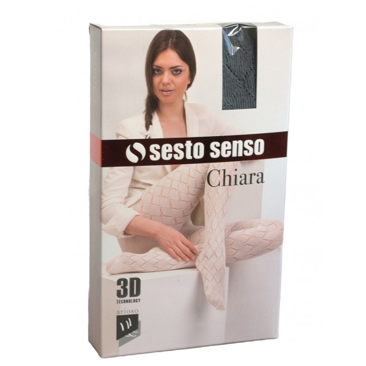 МЕЛАНЖЕВЫЕ КОЛГОТКИ SESTO SENSO CHIARA /4