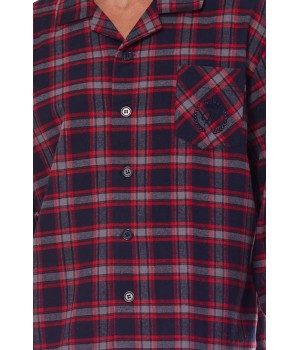 Мужская пижама L&L 2471 Ben темно-синего цвета /L