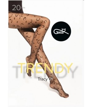 КОЛГОТКИ GATTA TRACY 20 WZ 01 NERO /5