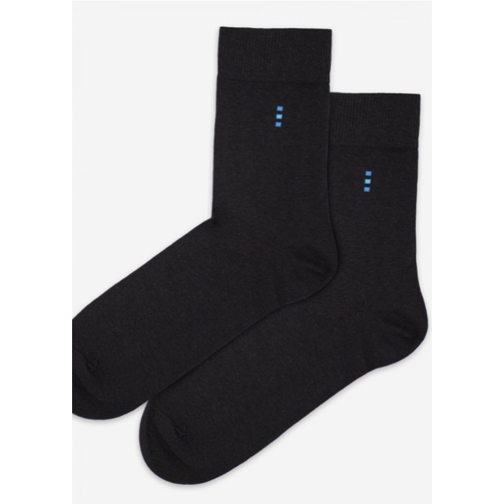 Мужские повседневные носки WOLA PERFECT WZ049, черные, размер 39/41