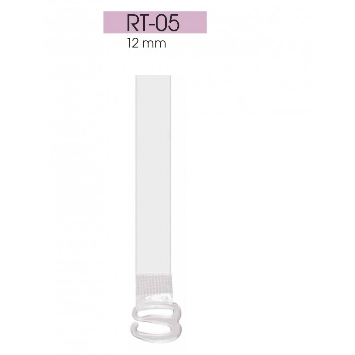 Бретели для бюстгальтера силіконові JULIMEX RT-05 SILIKON 12MM one size