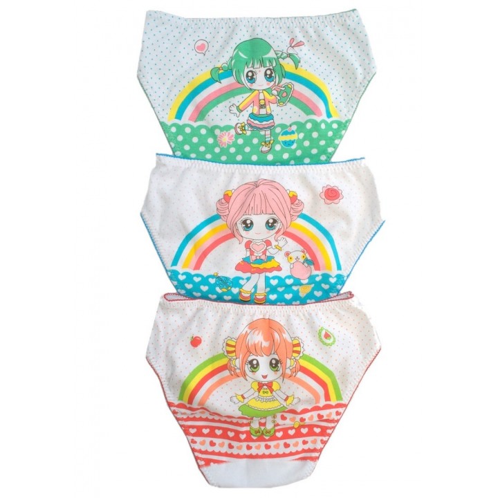 Трусы DCPOLO 3927, размер 4-6 лет, разные цвета.