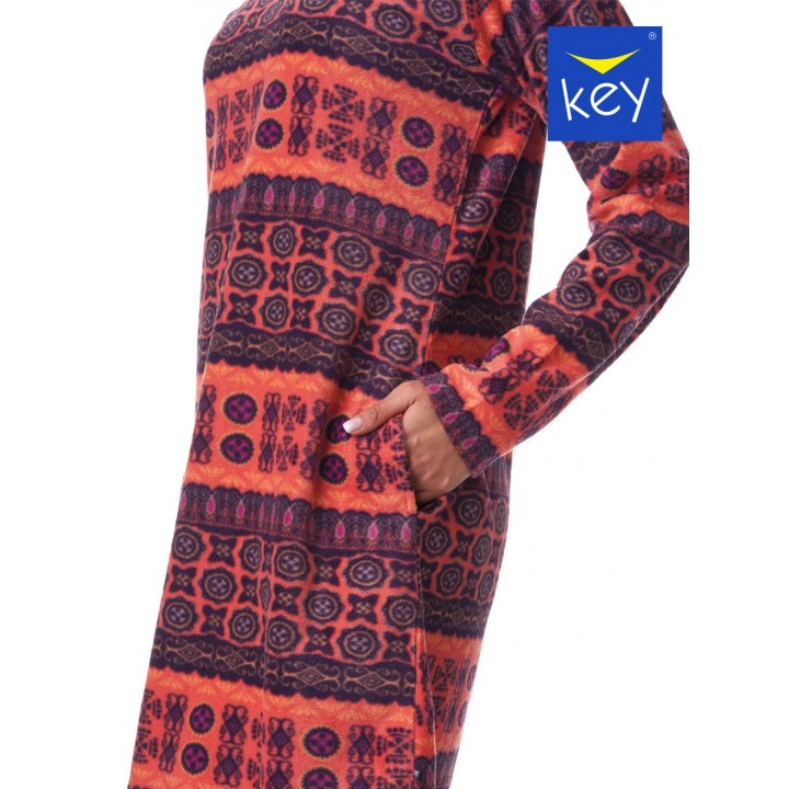 SUKIENKA KEY LHD-336 B23 M pomarańczowy