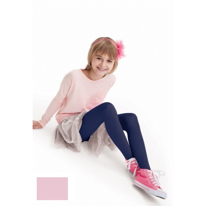 В'язані колготки Miss Mary MF 128-134 цукеркові