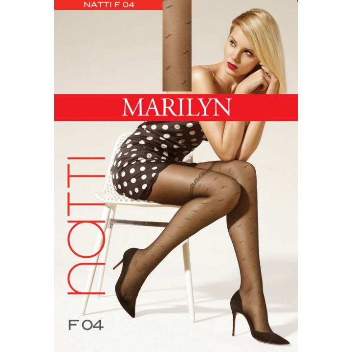 КОЛГОТКИ MARILYN NATTI F04 20 1/2 чорні