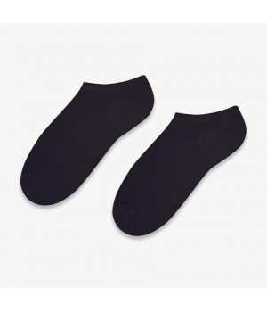 Носки унисекс Steven 002, размеры 41-43, черные.