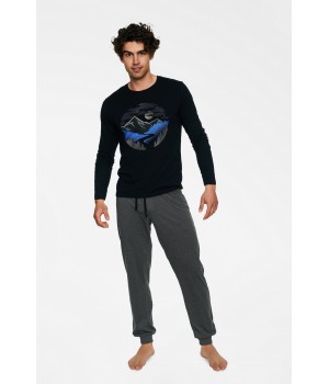 Пижама HENDERSON 40024 BIRCH XL, черная