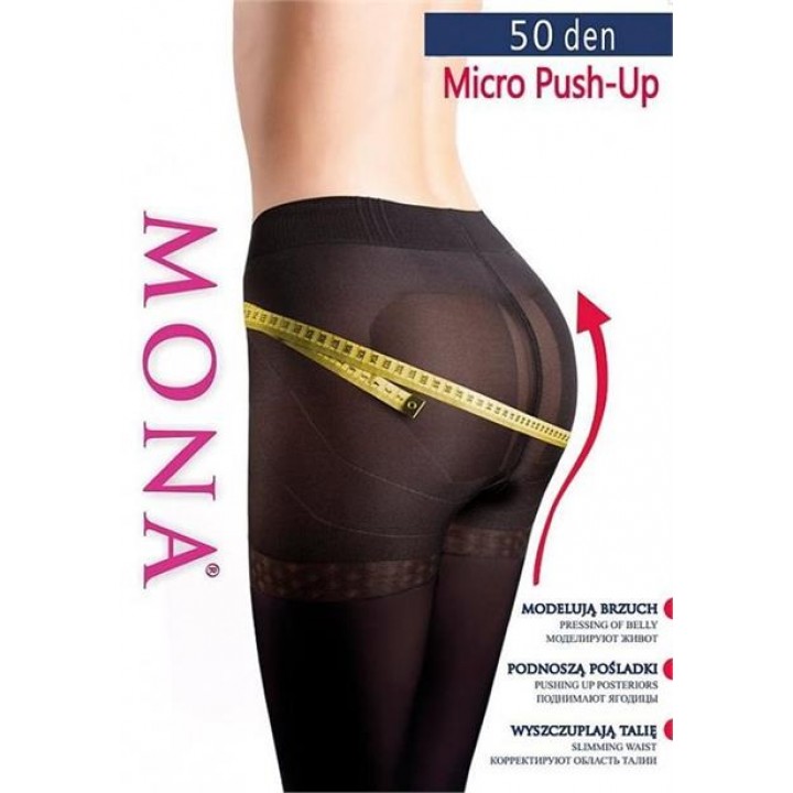 КОЛГОТКИ MONA MICRO PUSH-UP 50 NUAG/2 *