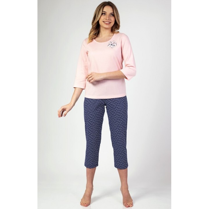 Пижама REGINA 683, розовая /L