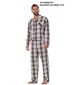 Мужская пижама L&L 2471 Ben Graphite /XL