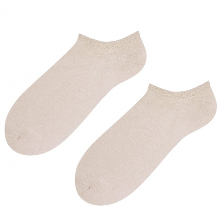 Носки Steven 007, размер 35-37, светло-бежевые.