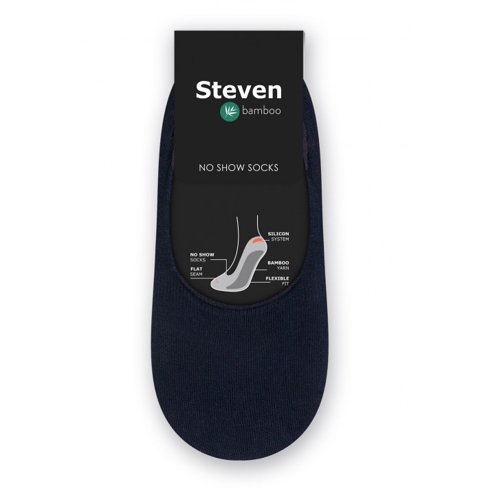 Мужские носки Steven 036, размер 44-46, темно-синие.