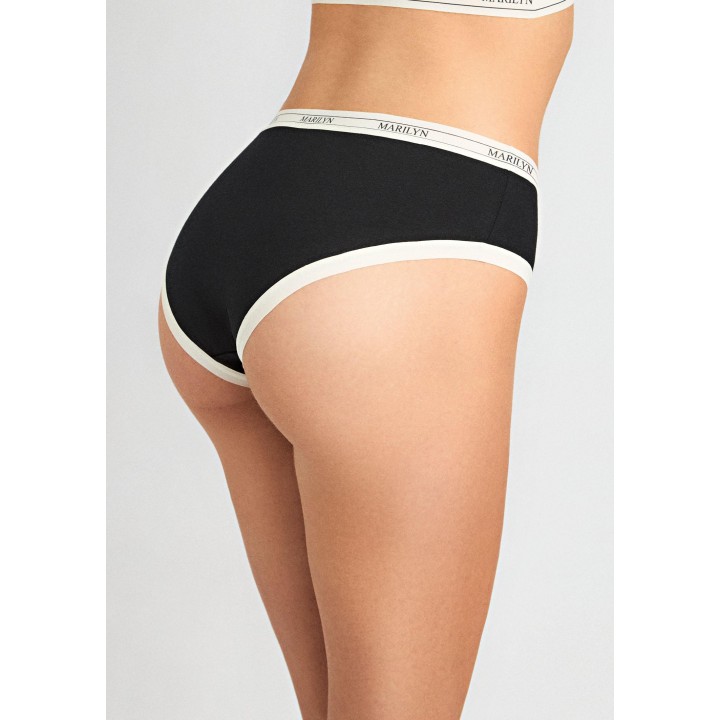 Трусики Marilyn Panty Cotton Denise Black, розмір S/M