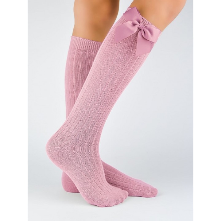 ШКАРПЕТКИ ДО КОЛІН NOVITI SB042-G-01 ДЛЯ ДІВЧАТОК, 6 ШТУК, 23-26 РОКІВ