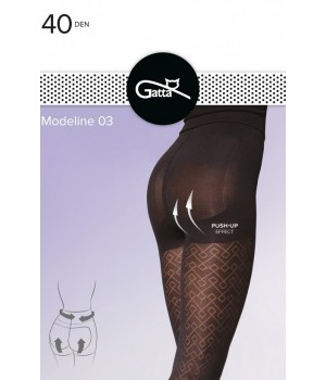 КОЛГОТКИ GATTA MODELINE WZ 03 2 nero