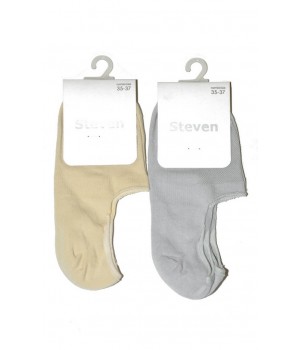 Носки Steven 061 38-40 бежевые