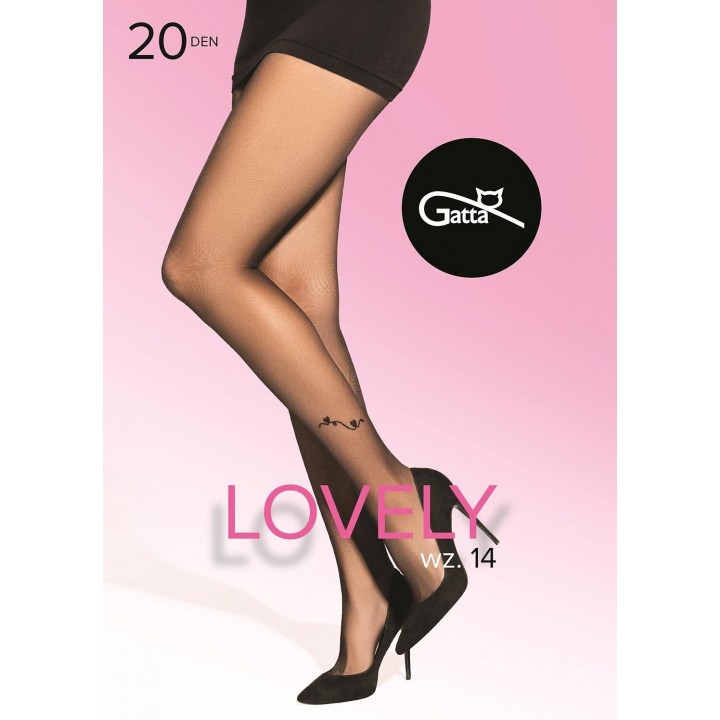 Колготки GATTA LOVELY 20 W 14 NERO /5