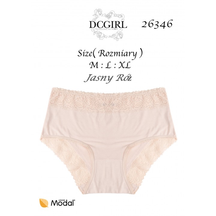 Рожеві модальні труси DCPOLO 26346