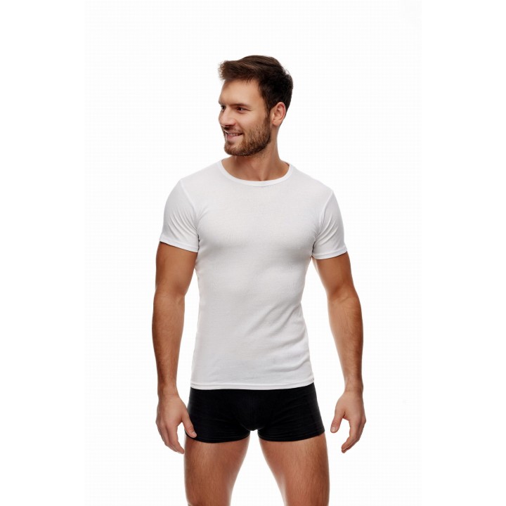 Футболка NOVITI BP005-M-01 БІЛА /XXL