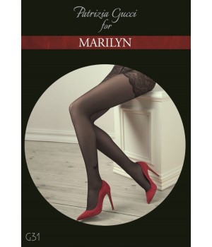 Колготки Marilyn Gucci G31 20 Чорні 3/4