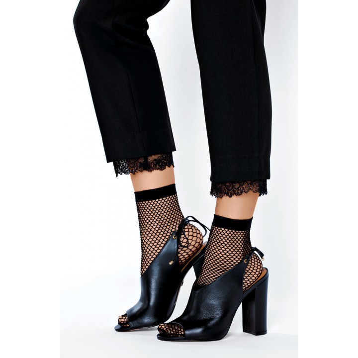 MONA RETE M/O NERO SOCKS