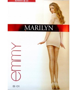 Колготки MARILYN EMMY B01 20 ЧОРНО-СІРИЙ 1/2