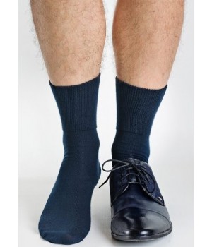 Носки REGINASOCKS SILTEX TERRY 4928 темно-синие, размер 35-38