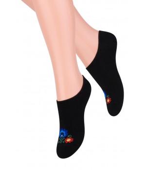 Детские носки Steven 119, размер 32-34, черные.