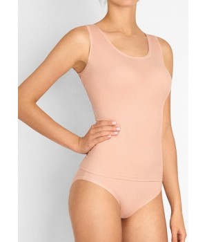 Футболка Marylyn Top Bamboo Thermo-Active бежевого цвета /L