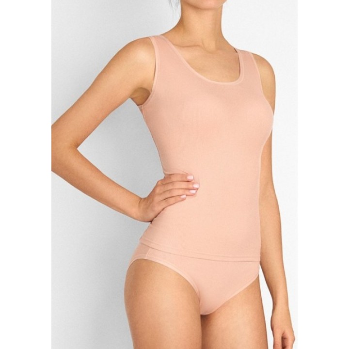 Термоактивна бежева футболка Marilyn Top з бамбука /L