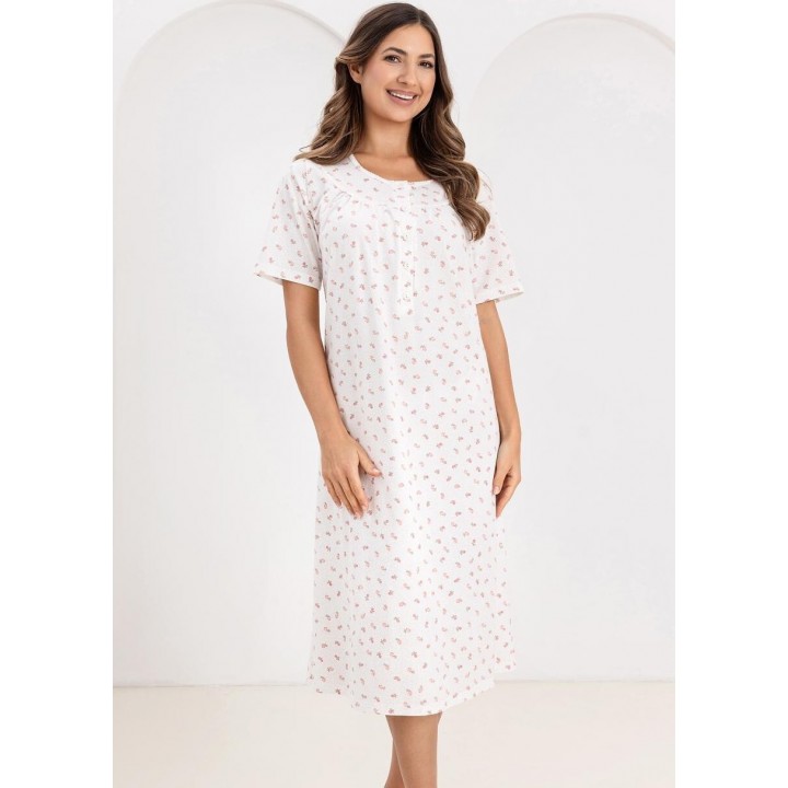 Рубашка REGINA 019, розовая/размер L