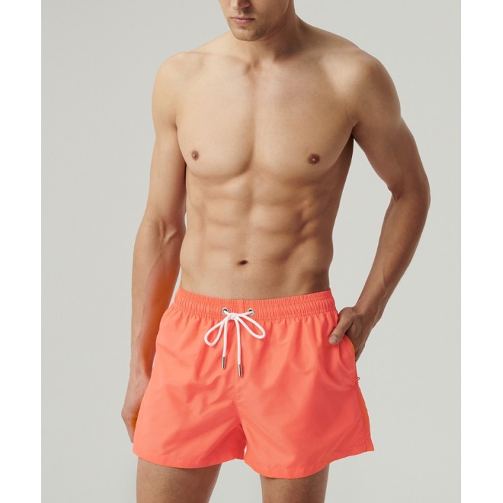 Плавки-боксеры ATLANTIC KMB-222 WL25 кораллового цвета /M