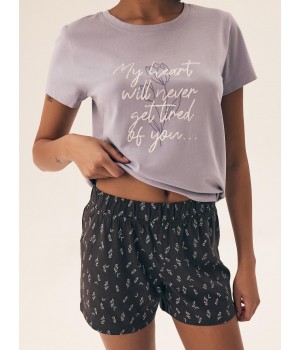 ЖІНОЧА ПІЖАМА HENDERSON 42893 NATURALEZA 04X /XXL