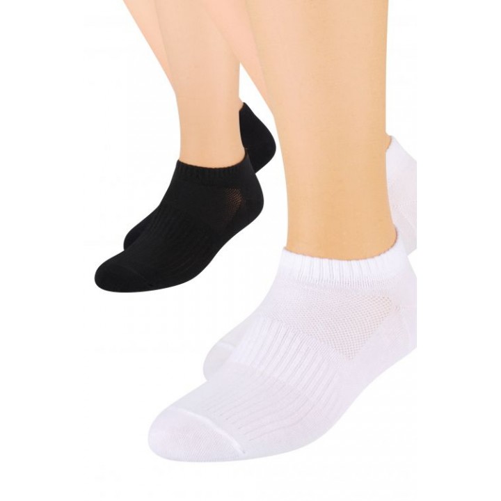 Мужские носки Steven 024, размер 44-46, белые.