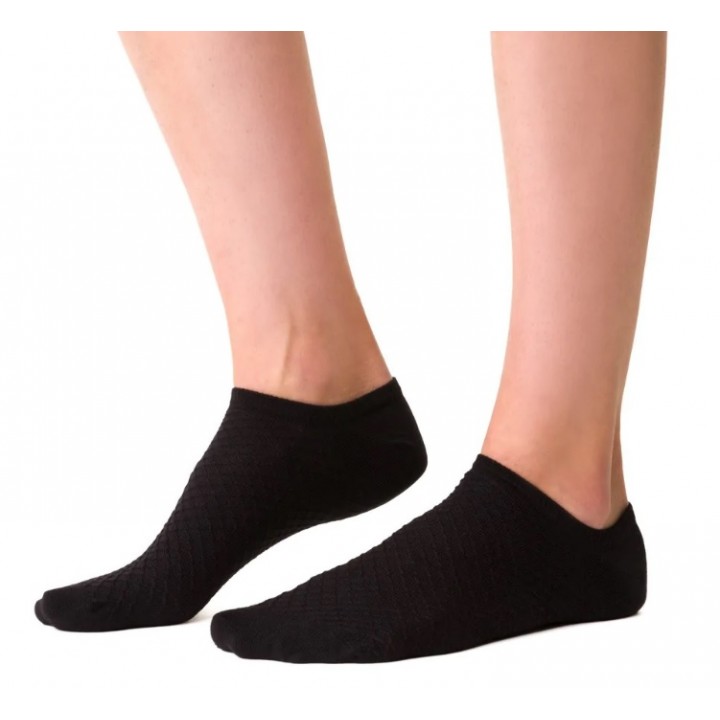 STOPKI STEVEN 066 AŻUR 3D CZARNE 35/37