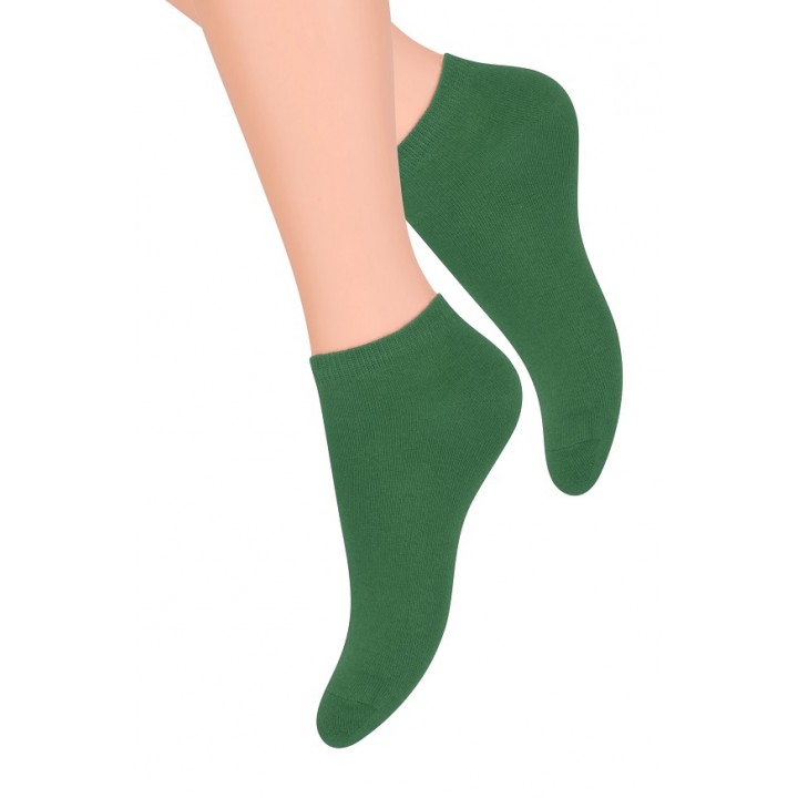 Носки Steven 052 GL 38-40 темно-зеленые