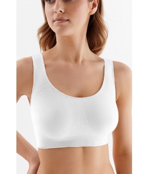 ТОП GABRIELLA БЕЗШОВНИЙ ТОП БІАНКО /M