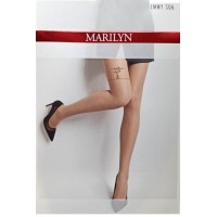 Колготки Мэрилин Эмми, 6 сезон, цвет визон/черный 1/2