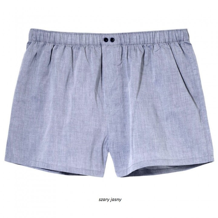 Боксерские шорты ATLANTIC MBX-526 4XL, светло-серые