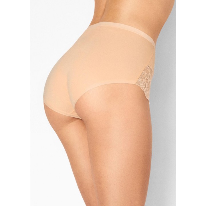 Трусики Marilyn Julia з мереживом бежеві /M