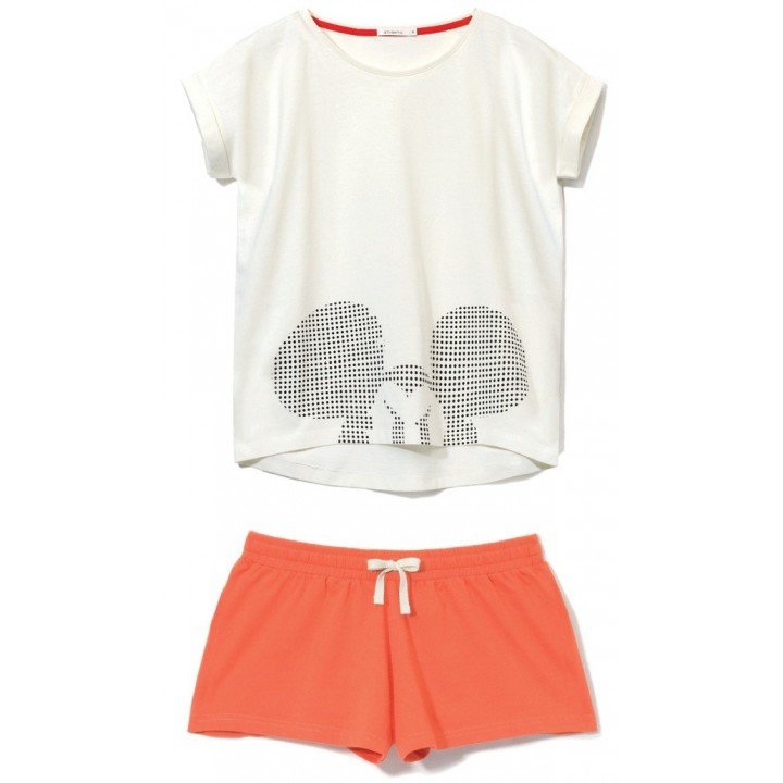 Пижама ATLANTIC NLP-313 XL цвета экрю