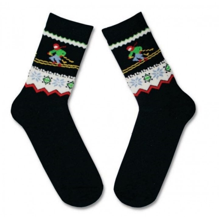 Махровые носки Marylyn Angora, 32 шт., универсальные, темно-синие.