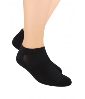 Мужские носки Steven 024, размер 44-46, черные.