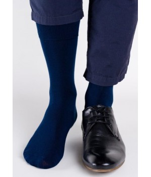 Бамбуковые носки REGINASOCKS 0534 темно-синие, размеры 43-46